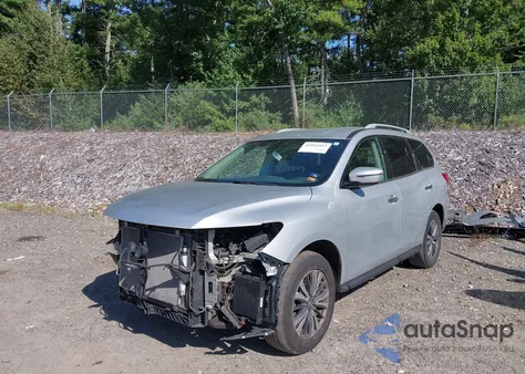 2018 Nissan Pathfinder Sv from USA, damaged, VIN 5N1DR2MMXJC662129